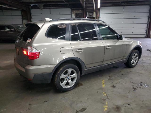 WBXPC93407WF26845 - 2007 BMW X3 3.0SI GOLD photo 3