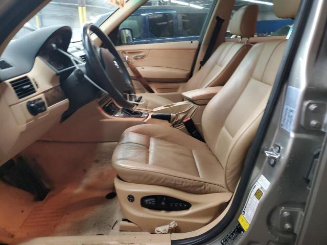 WBXPC93407WF26845 - 2007 BMW X3 3.0SI GOLD photo 7