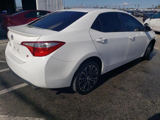 5YFBURHEXFP322936 - 2015 TOYOTA COROLLA L WHITE photo 3