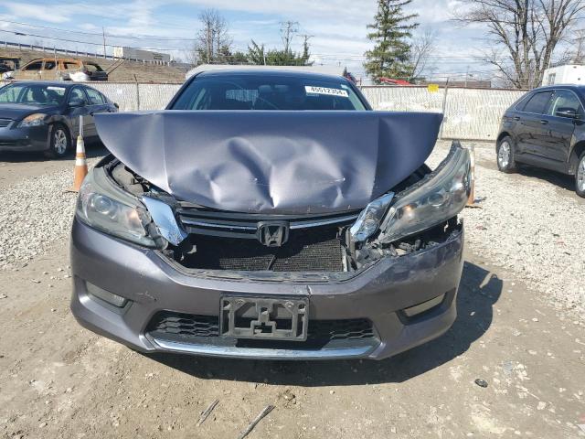 1HGCR2F54FA081431 - 2015 HONDA ACCORD SPORT GRAY photo 5