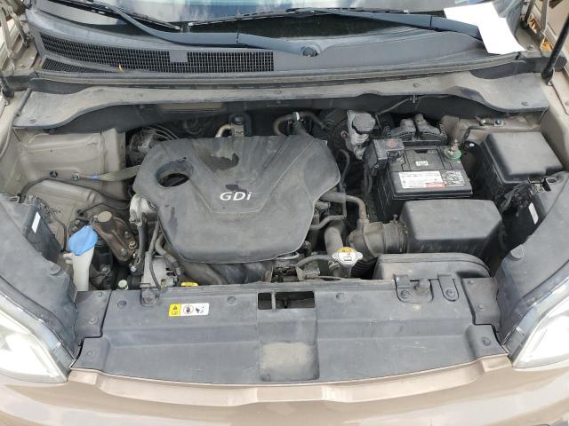 KNDJN2A28F7165635 - 2015 KIA SOUL BROWN photo 11