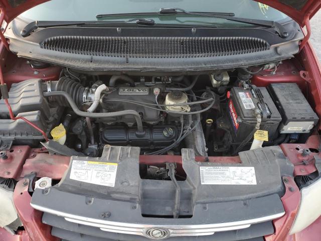 2A4GP54L46R629314 - 2006 CHRYSLER TOWN & COU TOURING წითელი ფოტო 12