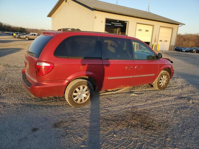 2A4GP54L46R629314 - 2006 CHRYSLER TOWN & COU TOURING წითელი ფოტო 3