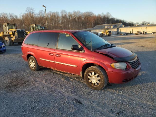 2A4GP54L46R629314 - 2006 CHRYSLER TOWN & COU TOURING წითელი ფოტო 4