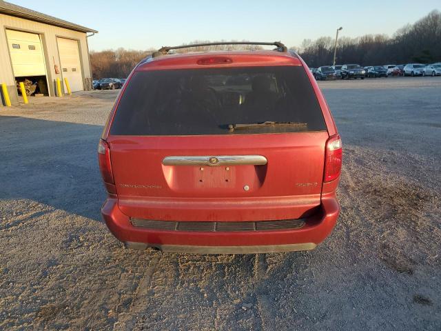 2A4GP54L46R629314 - 2006 CHRYSLER TOWN & COU TOURING წითელი ფოტო 6