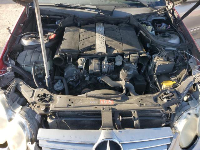 WDBTK65J35F124147 - 2005 MERCEDES-BENZ CLK 320 SILVER photo 11