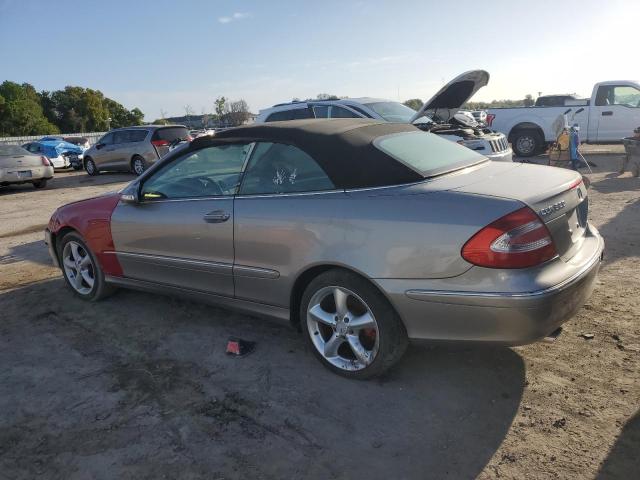 WDBTK65J35F124147 - 2005 MERCEDES-BENZ CLK 320 SILVER photo 2