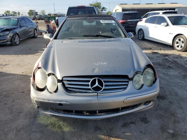 WDBTK65J35F124147 - 2005 MERCEDES-BENZ CLK 320 SILVER photo 5