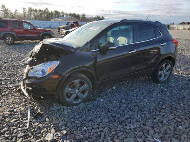 KL4CJHSB9EB687234 - 2014 BUICK ENCORE PREMIUM BROWN photo 1