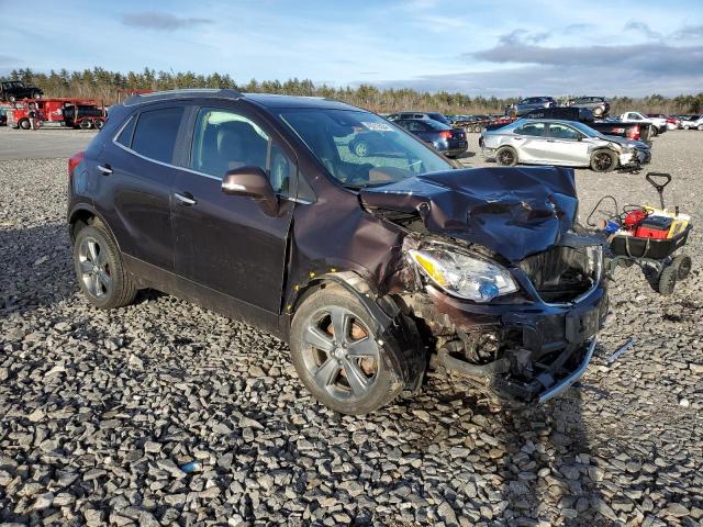 KL4CJHSB9EB687234 - 2014 BUICK ENCORE PREMIUM BROWN photo 4