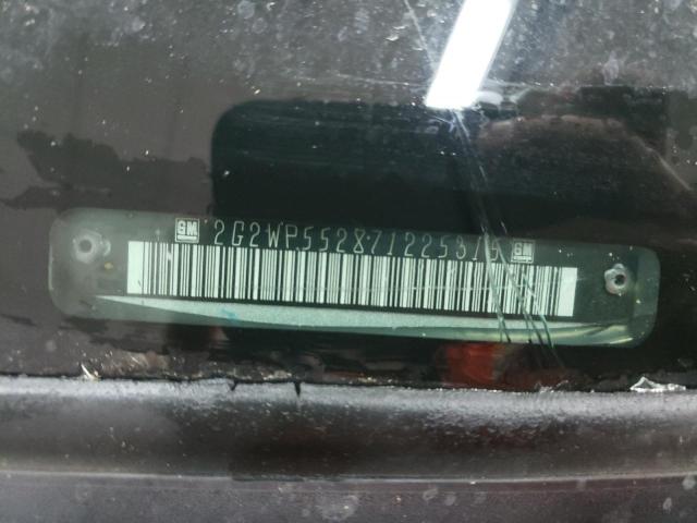 2G2WP552871225315 - 2007 PONTIAC GRAND PRIX 银色 照片 12