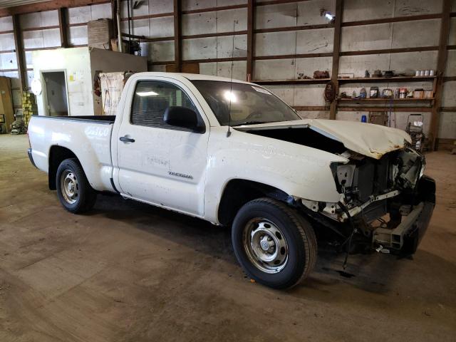 5TENX22N98Z590216 - 2008 TOYOTA TACOMA WHITE photo 4