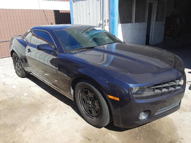 2G1FA1E38D9202654 - 2013 CHEVROLET CAMARO LS BLUE photo 4