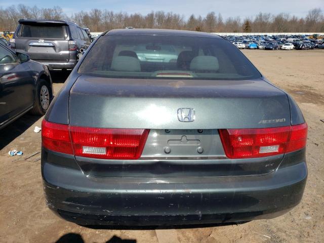 1HGCM56735A092565 - 2005 HONDA ACCORD EX GREEN photo 6