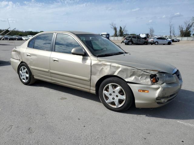 KMHDN46D36U374099 - 2006 HYUNDAI ELANTRA GLS BEIGE photo 4