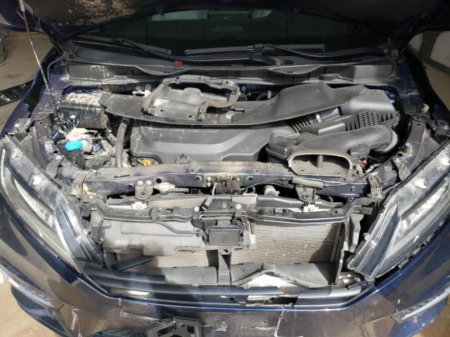 5FNRL6H92KB116535 - 2019 HONDA ODYSSEY ELITE Azul foto 12
