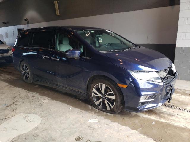 5FNRL6H92KB116535 - 2019 HONDA ODYSSEY ELITE Azul foto 4
