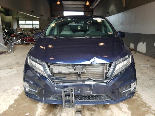 5FNRL6H92KB116535 - 2019 HONDA ODYSSEY ELITE Azul foto 5