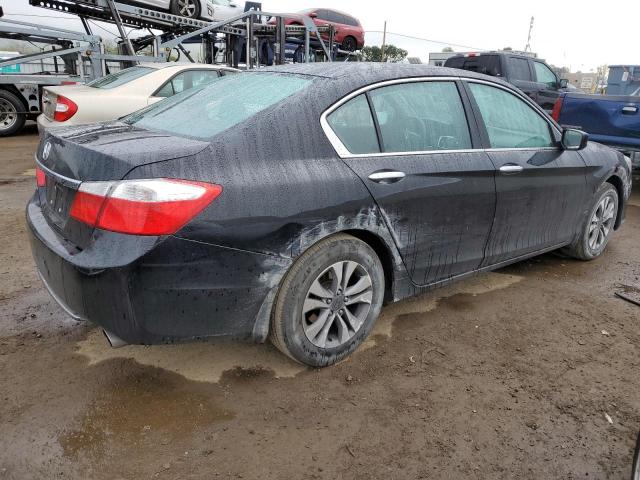 1HGCR2F32EA244882 - 2014 HONDA ACCORD LX BLACK photo 3