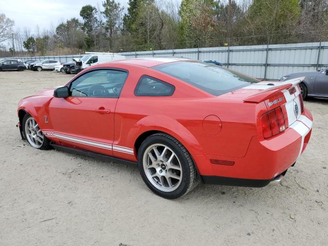 1ZVHT88S975230810 - 2007 FORD MUSTANG SHELBY GT500 RED photo 2