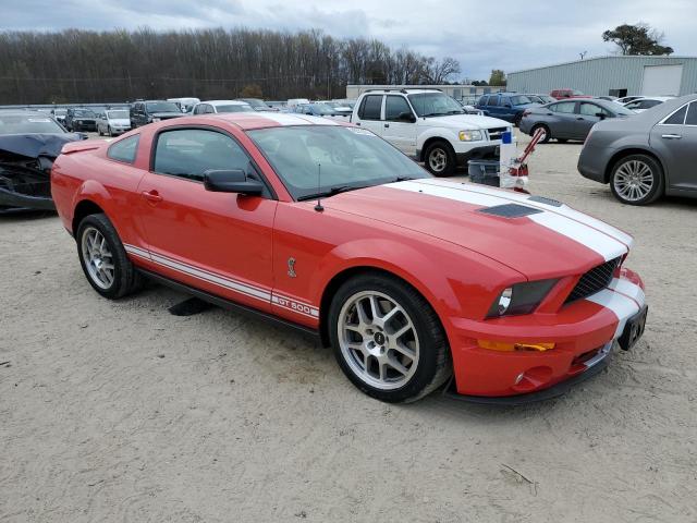 1ZVHT88S975230810 - 2007 FORD MUSTANG SHELBY GT500 RED photo 4