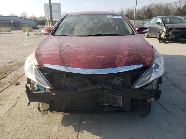 5NPEB4AC5EH904162 - 2014 HYUNDAI SONATA GLS RED photo 5