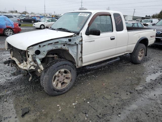 4TAWN72N7XZ503281 - 1999 TOYOTA TACOMA XTRACAB WHITE photo 1