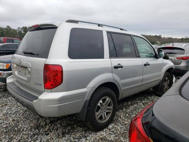 5FNYF18445B040802 - 2005 HONDA PILOT EX SILVER photo 3