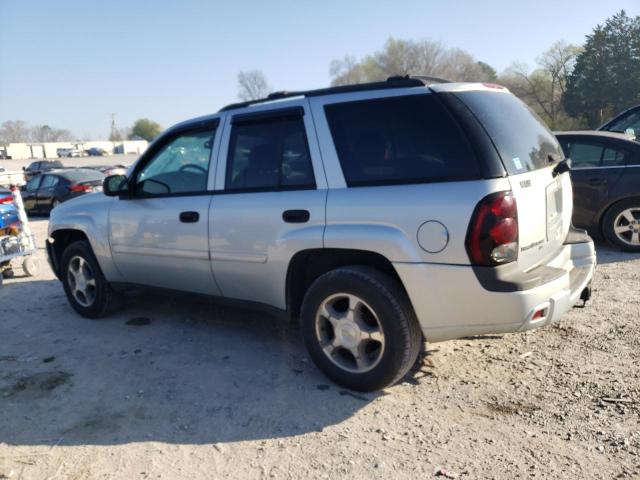 1GNDT13S872177090 - 2007 CHEVROLET TRAILBLAZE LS SILVER photo 2