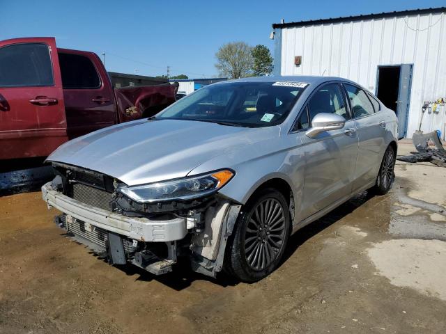 3FA6P0K92HR146449 - 2017 FORD FUSION TITANIUM SILVER photo 1