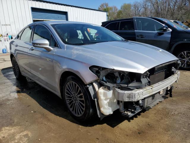 3FA6P0K92HR146449 - 2017 FORD FUSION TITANIUM SILVER photo 4