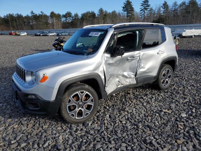 ZACCJBDB3HPE79182 - 2017 JEEP RENEGADE LIMITED SILVER photo 1