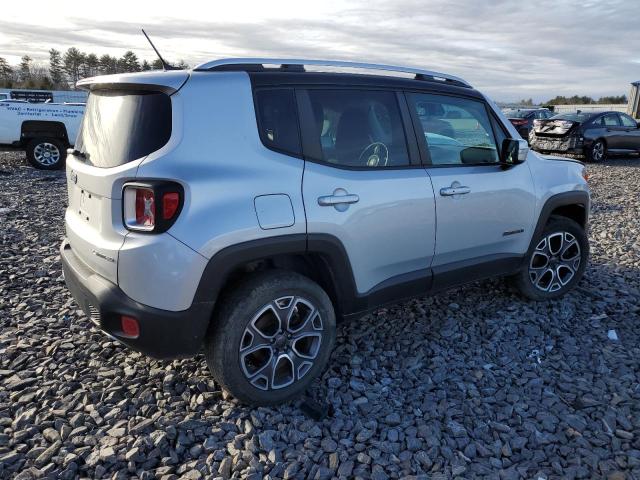 ZACCJBDB3HPE79182 - 2017 JEEP RENEGADE LIMITED SILVER photo 3