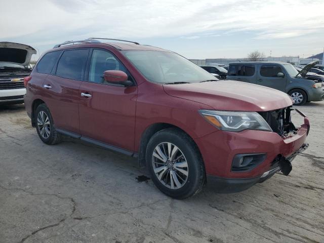 5N1DR2MN7JC656037 - 2018 NISSAN PATHFINDER S MAROON photo 4