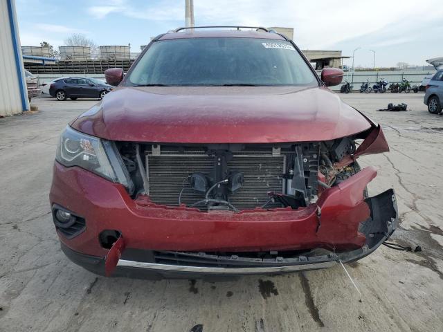 5N1DR2MN7JC656037 - 2018 NISSAN PATHFINDER S MAROON photo 5