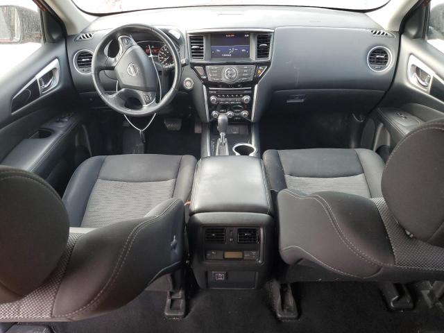 5N1DR2MN7JC656037 - 2018 NISSAN PATHFINDER S MAROON photo 8