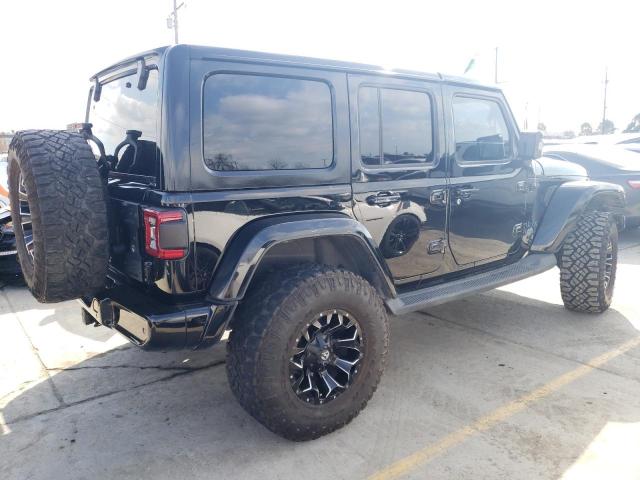 1C4JJXP68NW122808 - 2022 JEEP WRANGLER U SAHARA 4XE BLACK photo 3