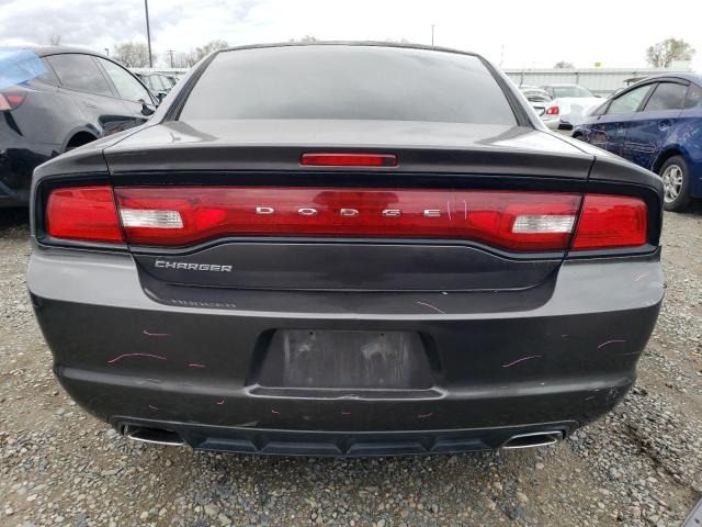 2C3CDXBG0DH638663 - 2013 DODGE CHARGER SE CHARCOAL photo 6