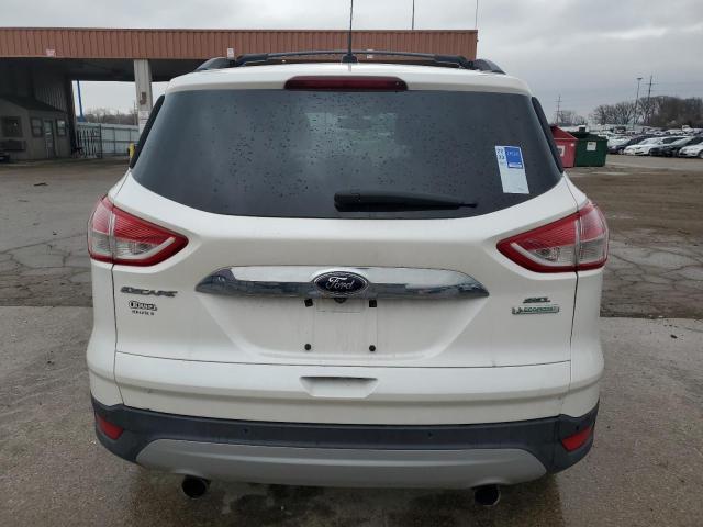 1FMCU0H9XDUB62801 - 2013 FORD ESCAPE SEL WHITE photo 6