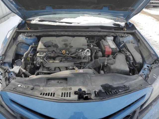 4T1G11AK1PU115335 - 2023 TOYOTA CAMRY SE NIGHT SHADE BLUE photo 11