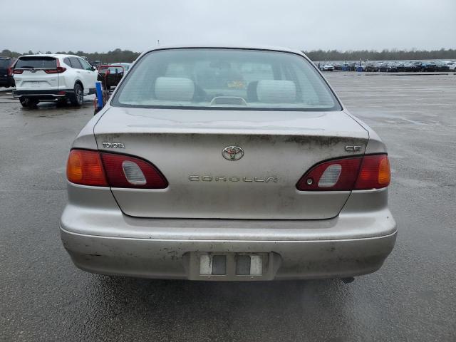 2T1BR12E4YC349404 - 2000 TOYOTA COROLLA VE BEIGE photo 6