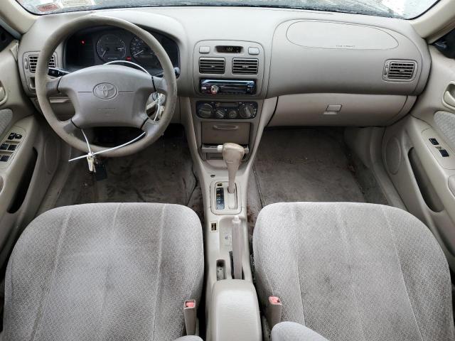 2T1BR12E4YC349404 - 2000 TOYOTA COROLLA VE BEIGE photo 8