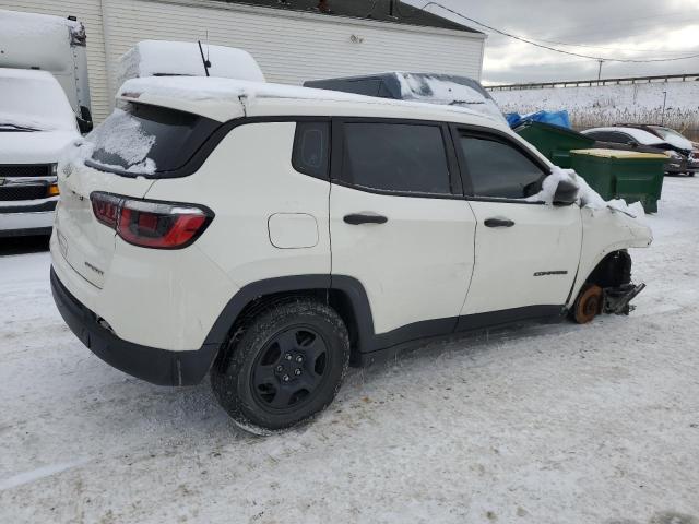 3C4NJDAB0JT205221 - 2018 JEEP COMPASS SPORT 白色 照片 3