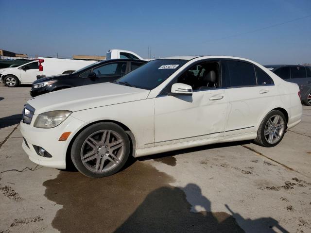 WDDGF5GB2AR119477 - 2010 MERCEDES-BENZ C 350 WHITE photo 1