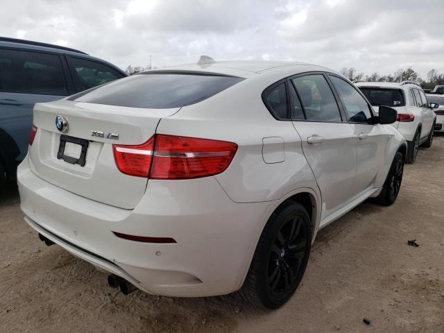 5YMGZ0C52CLL29613 - 2012 BMW X6 M WHITE photo 3