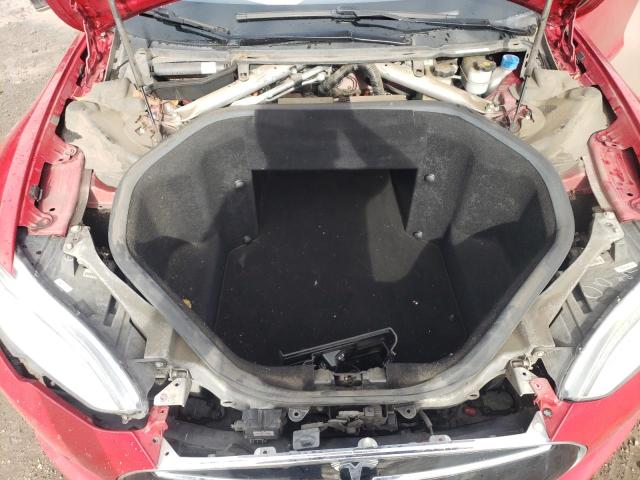 5YJSA1CNXDFP27429 - 2013 TESLA MODEL S 红色 照片 11