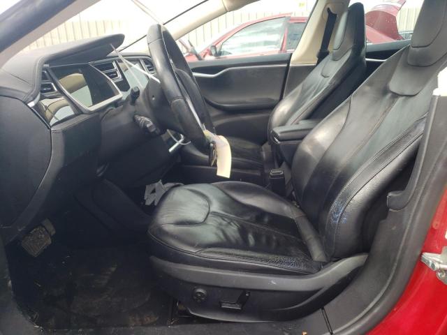 5YJSA1CNXDFP27429 - 2013 TESLA MODEL S 红色 照片 7