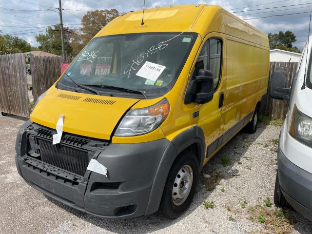 3C6URVJG3GE108086 - 2016 RAM PROMASTER 3500 HIGH YELLOW photo 2