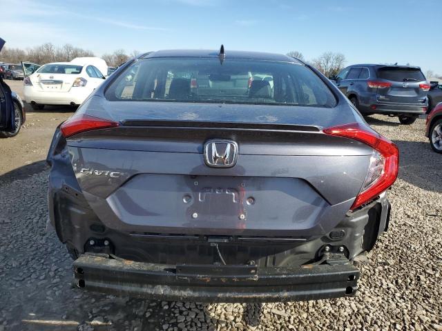 19XFC1F77LE219321 - 2020 HONDA CIVIC EXL GRAY photo 6
