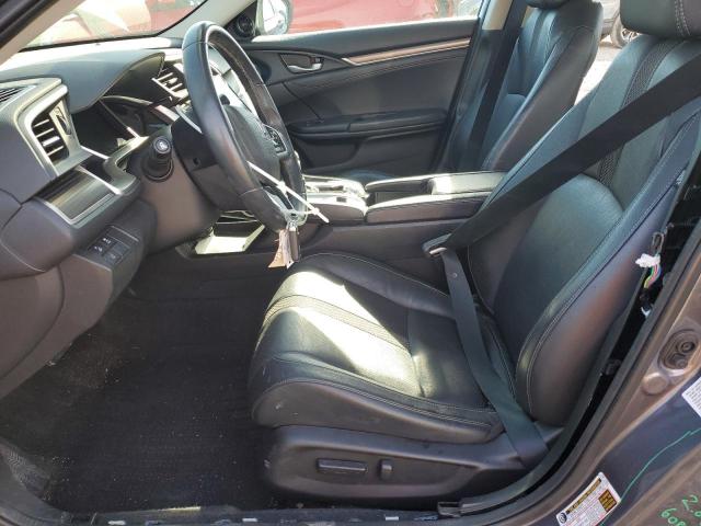 19XFC1F77LE219321 - 2020 HONDA CIVIC EXL GRAY photo 7